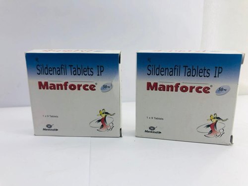MANFORCE SILDENAAFILL 50MG TABLET