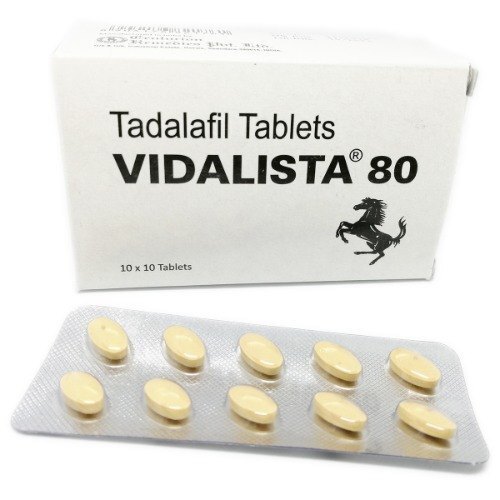 Vidalistaa 80mg Taadalafil