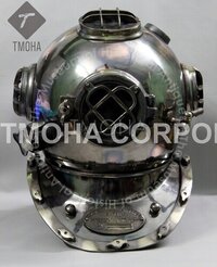 Antique US Navy Deep Sea Marine SCA Scuba Reproduction Diving Helmet Divers Helmet Mark V DH0002
