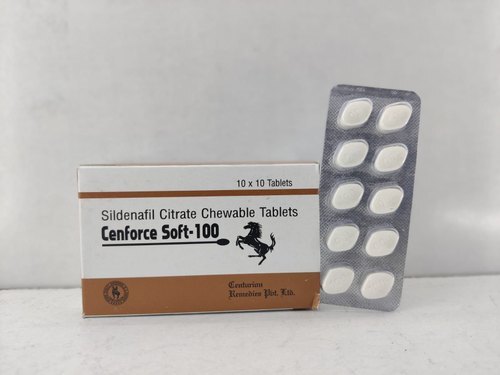 Cenforcee Soft Sildenaafill  100mg Tablet