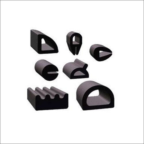 Black Nitrile Pvc Rubber Profile