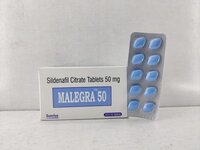 Malegraa 50mg Sildenaafil tablet