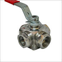4 Way Ball Valve Application: Industrial