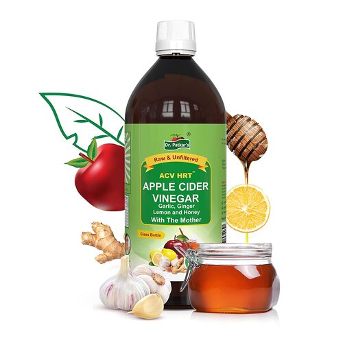 Dr. Patkars Apple Cider Vinegar with Ginger Garlic Lemon and Honey