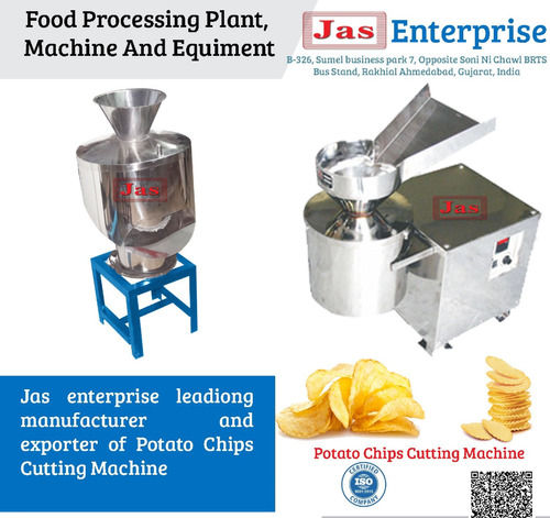 Potato Slicer Capacity: 200 - 1000 Kg/H Kg/Hr