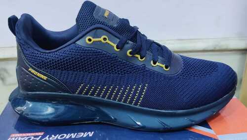 Mens Lightweight Running Shoes - Color: Navy Blue