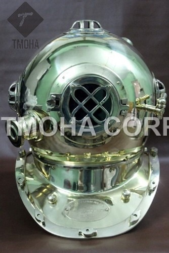 Antique US Navy Deep Sea Marine SCA Scuba Reproduction Diving Helmet Divers Helmet Mark IV DH0024