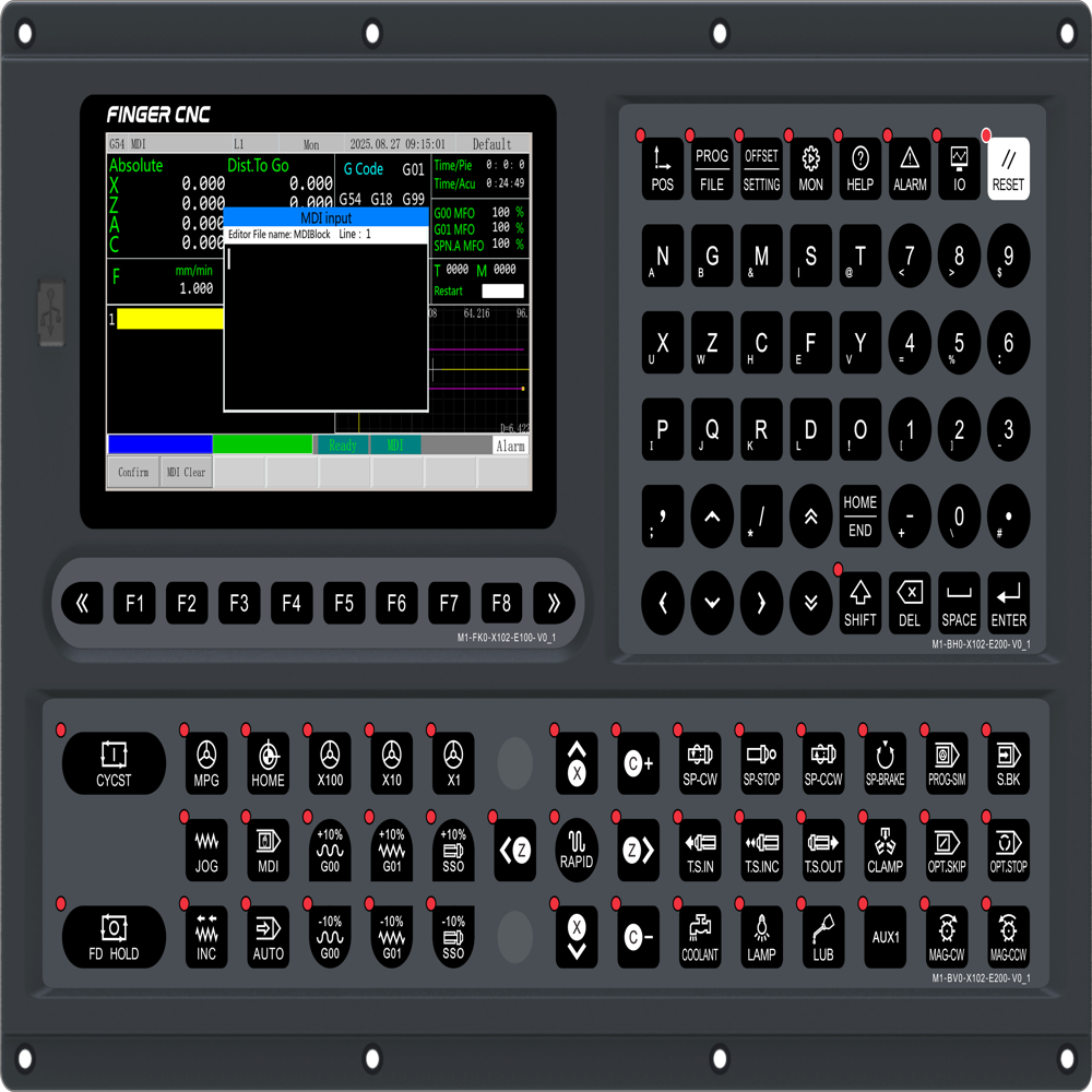 Ad Tech 9620 Cnc Controller - Accuracy: A 0.005mm Mm