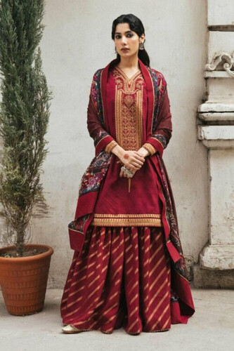 Pakistani Zara Sahajahan Luxury Eid Lawn