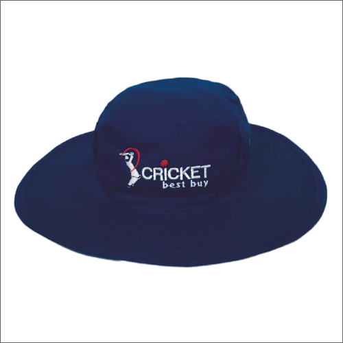 CB Cricket Sun Hat( Blue/White/Black)- Large Size - Cricket Bazar Malaysia