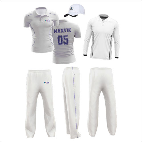SS Cricket Kit Combo Uniform Dress Large White