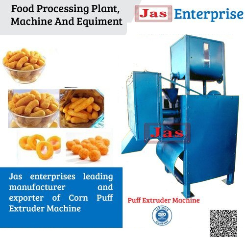 Puff Extruder Machine - Capacity: 100Kg P Hour Kg/Hr