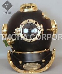 Antique US Navy Deep Sea Marine SCA Scuba Reproduction Diving Helmet Divers Helmet Mark V DH0049