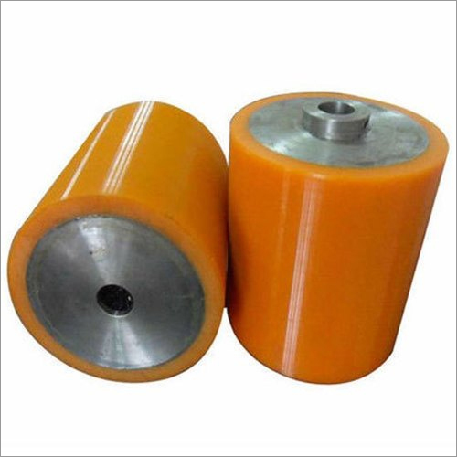 Polyurethane Roller - 50mm Diameter, 200mm Length, Orange | Rugged Design, Easy Installation, Dimensional Accuracy, Accurate Functionality