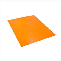 Yellow Rectangular Polyurethane Sheet