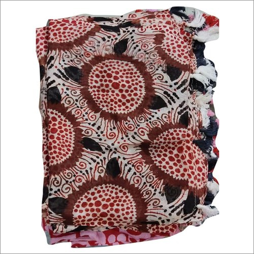 72 Inch Rayon Printed Stole