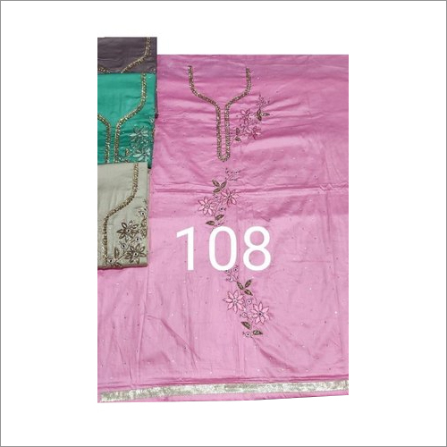 Washable Fancy Handwork Suit