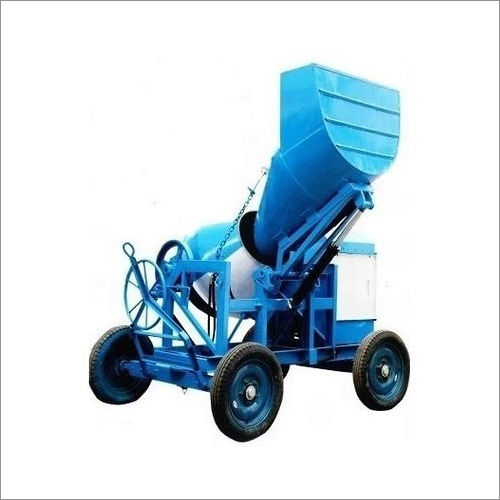 Concrete Mixture Machine With Hydraulic Hopper