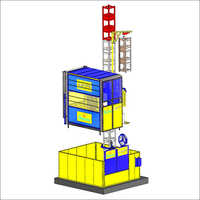 Single Cage Passenger And Material Hoists