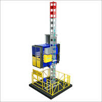 Passenger And Material Hoists -SPM 200L Single Cage