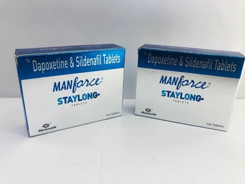 Manforcee Styalong Sildenaafill with Depoxetinee tablets