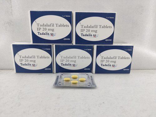 Tadaalis Tadalfill 20mg Tablets General Medicines