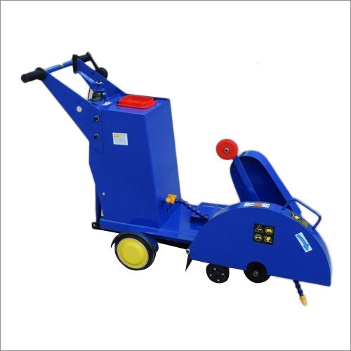 Blue Concrete Cutter