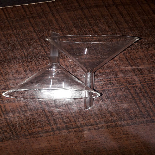 glass funnel