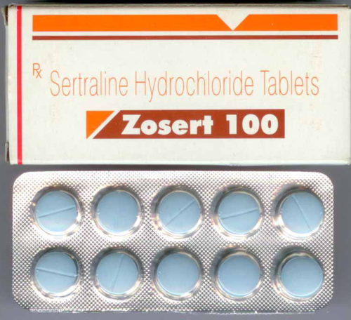 Zosert Sertraline 100mg tablets