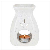 Aroma Tea Light Burner White Colour Diffuser Pot
