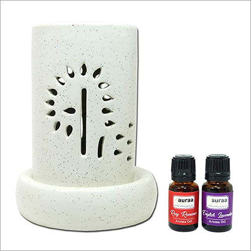 Electric Aroma Diffuser Set Cylinder Shape Burner