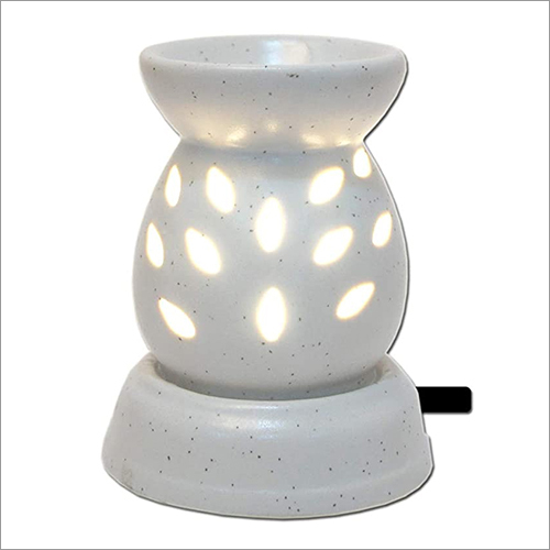 Handcrafted Premium Ceramic Electric Round Shaped Aroma Diffuser Oil Burner