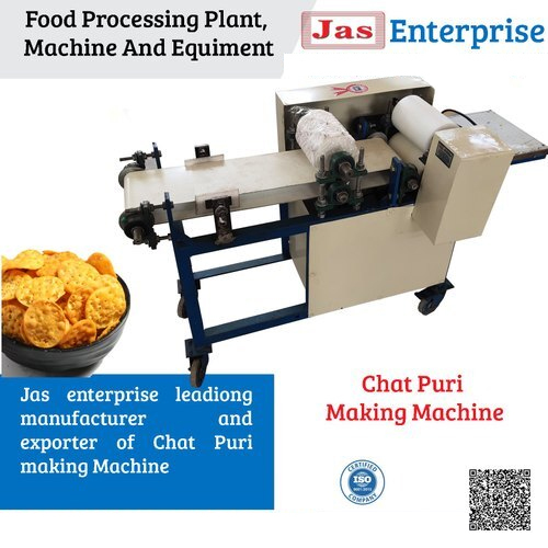 Chat Puri Machine - Capacity: 3000  Per Hour