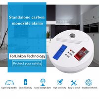 Battery Operated Carbon Monoxide CO Alarm Detector with CE RoHS CCCF