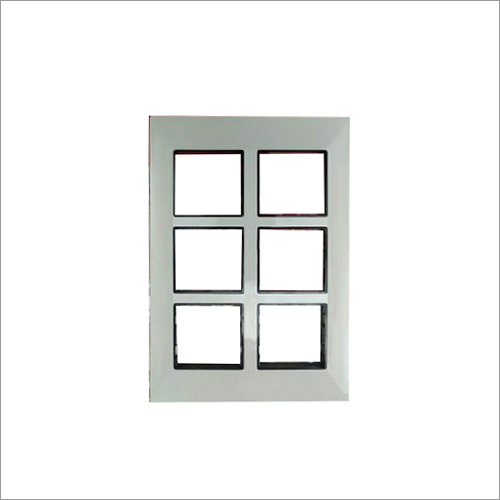 Modular Plate - Plastic, Grey | IP54 Protection Level, Ideal for Commercial Applications