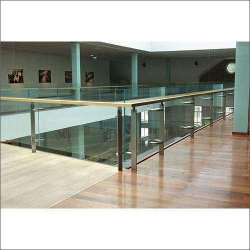 Eco Friendly Designer Aluminium Glass Railing