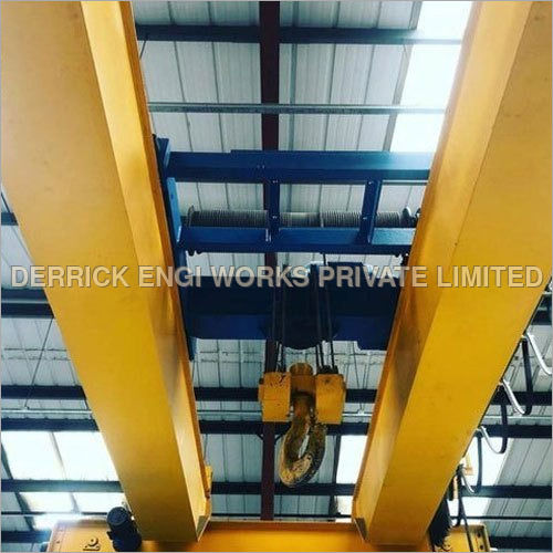 Yellow 25 Ton Double Girder Eot Crane