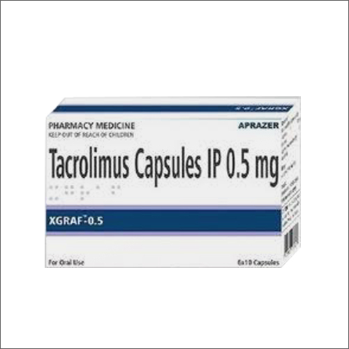 0.5mg Tacrolimus Capsules IP