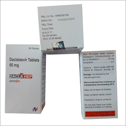 60Mg Daclatasvir Tablets Injection