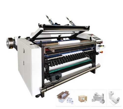 thermal paper roll slitter machine