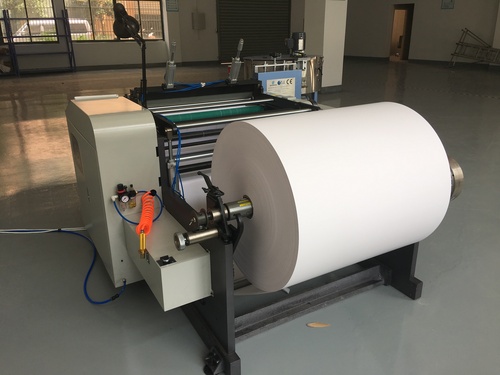 thermal paper cutting and rewinding  machine