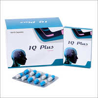 Herbal Iq Plus Capsules - Herbal Blend Of Brahmi, Amla, Ashwagandha | Enhances Memory, Reduces Stress, Nourishes Brain & Eyes