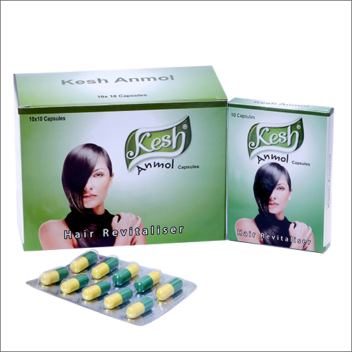 Herbal Hair Care Capsules Ingredients: Bhringraj-100 Mg