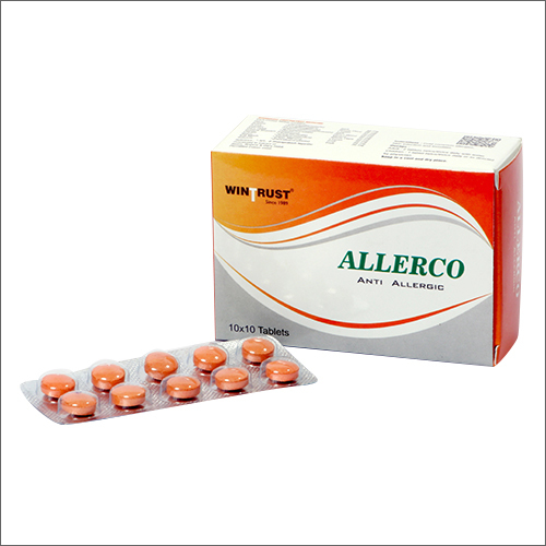 Allerco Anti Allergic Tablets Age Group: For Adults
