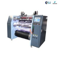 Barcode Ribbon Producing Machine - 12 Years Maturity, Max Slitting Width 1010mm, 4-20 Micron Thickness, 280m/min Speed, Servo Rewinding Motor 