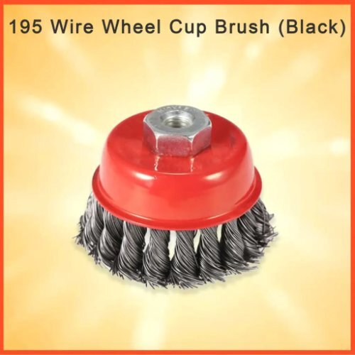 Twisted Thread Cup Brush Black