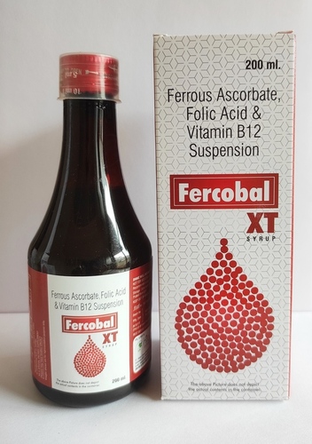 200ml Carbonyl Iron Zinc Sulphate Cyancobalamin And Folic Acid Lycopene Syrup