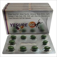 Omega 3 Fatty Acid Green Tea Extract 5g Capsule Health Supplements