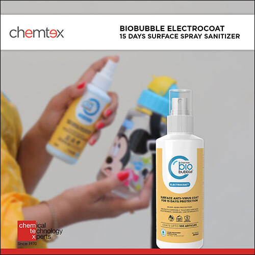 BioBubble ElectroCoat 15-Days Surface Spray Sanitizer