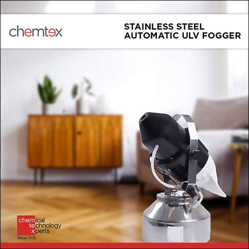 Stainless Steel Automatic Ulv Fogger Application: Industrial